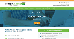 Desktop Screenshot of capeline.com
